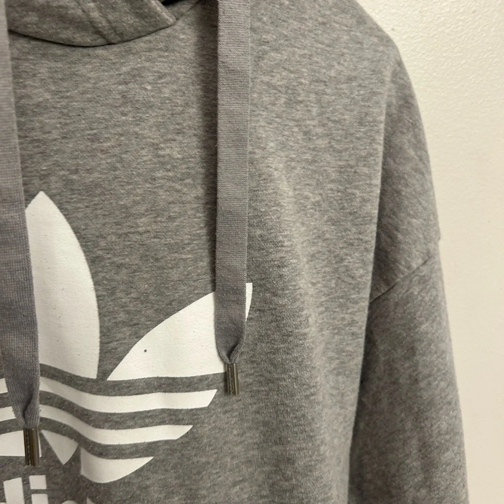 Adidas Gray Men's Hoodie large men's
